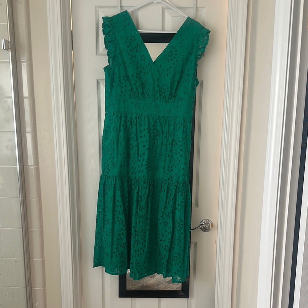 Green Sleeveless Dress